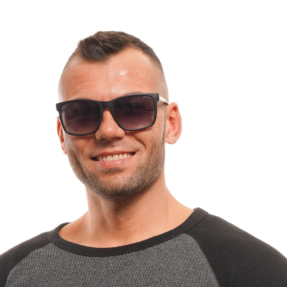 Guess Schwarze Männer Sonnenbrille – Bild 4