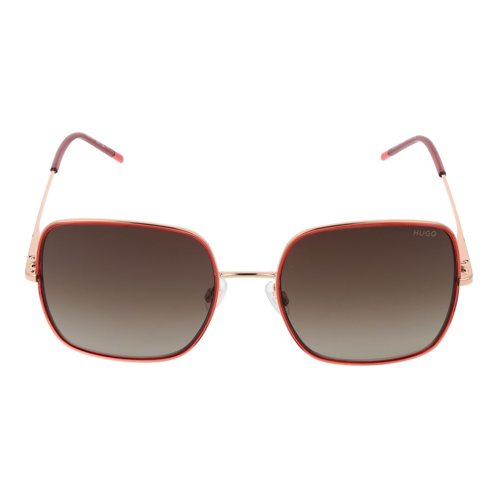 Hugo Boss Rote Frauen-Sonnenbrille – Bild 2