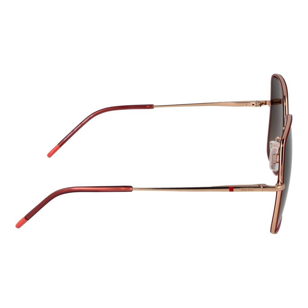 Hugo Boss Rote Frauen-Sonnenbrille – Bild 5