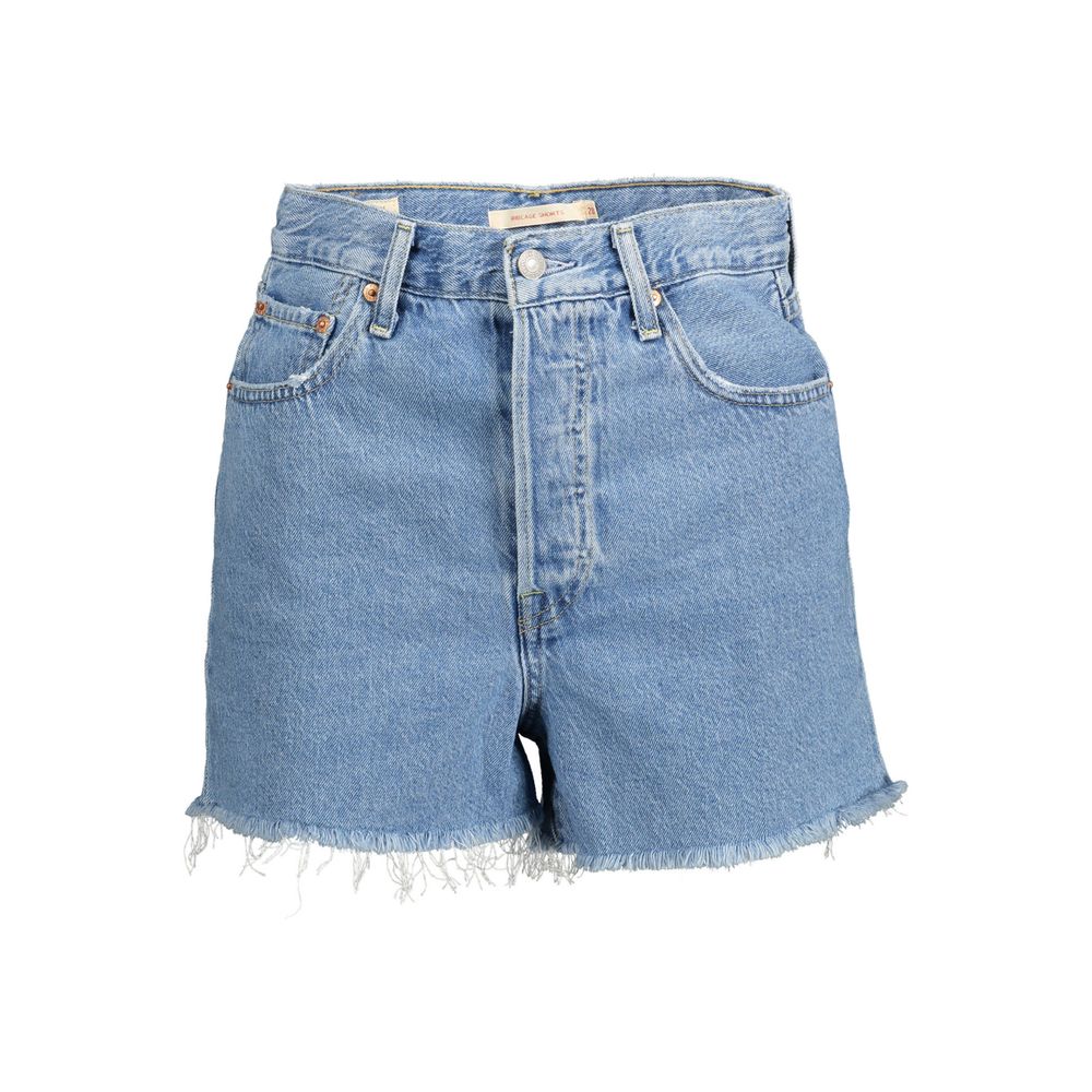 Levi's Hellblaue Baumwolle Damen kurz