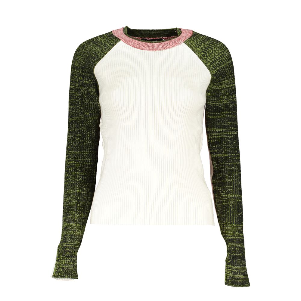 Desigual Weißer Polyester-Pullover