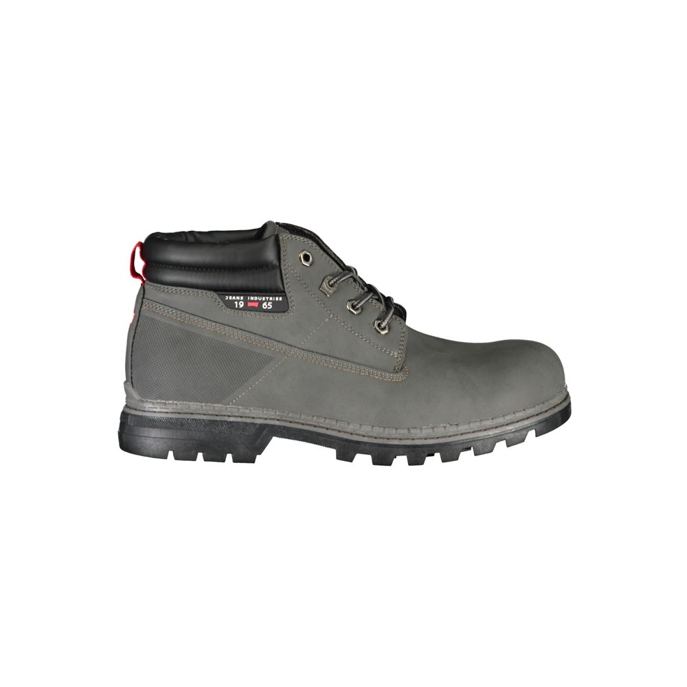 Carrera Grauer Polyester-Stiefel