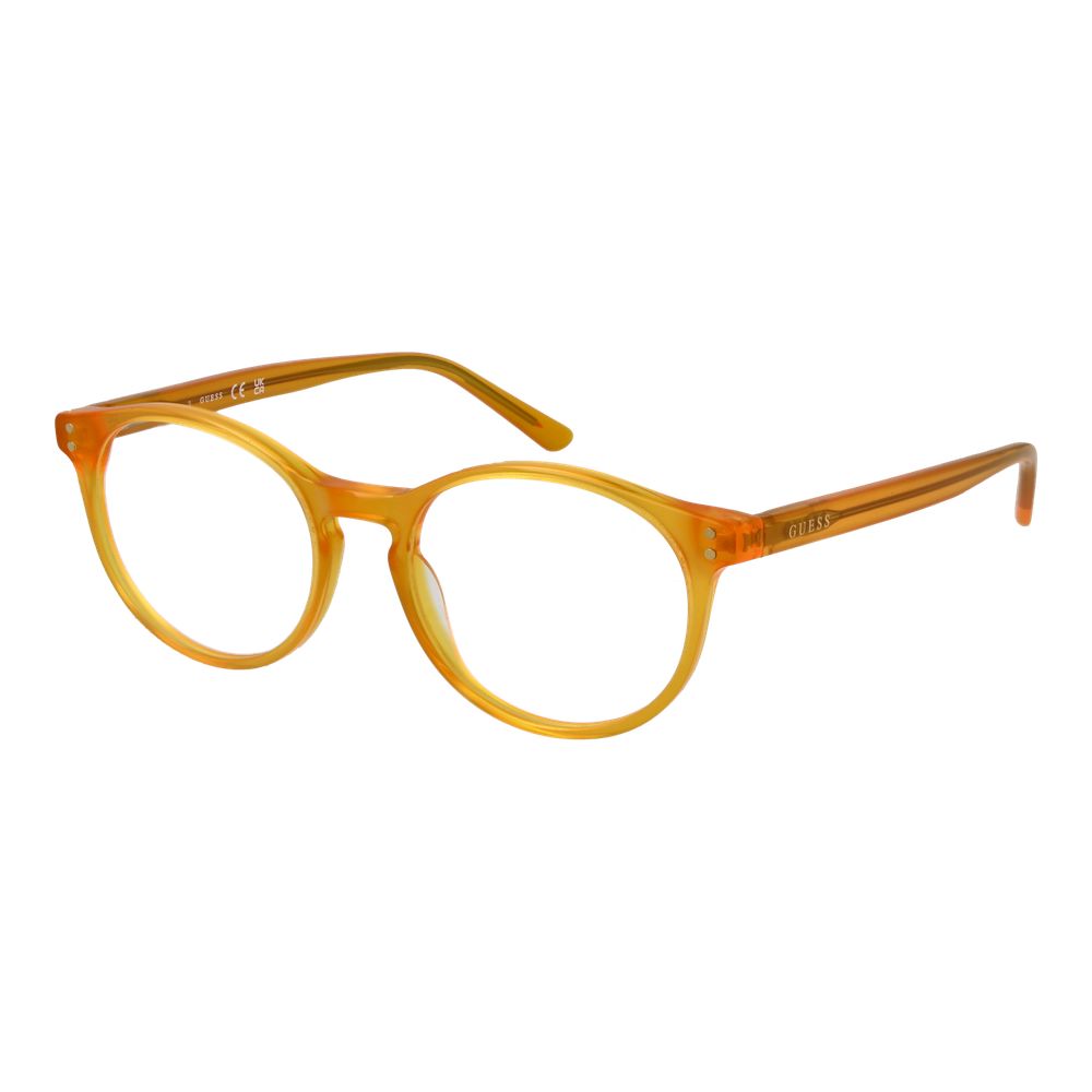 Guess Orangefarbene optische Unisex-Rahmen