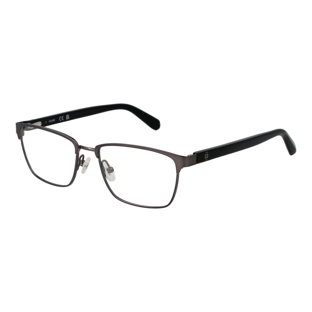 Guess Silberne optische Brillenfassungen für Männer