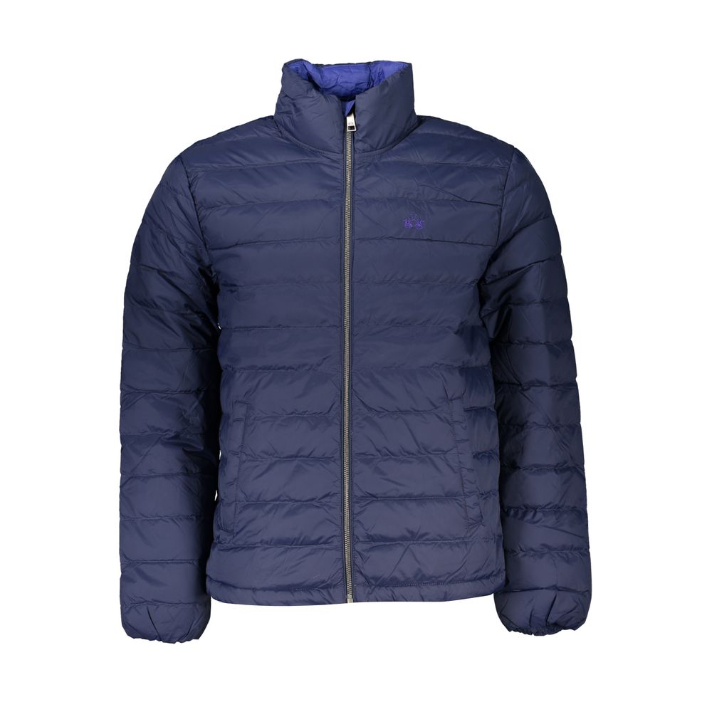 La Martina Blaue Polyamid-Jacke