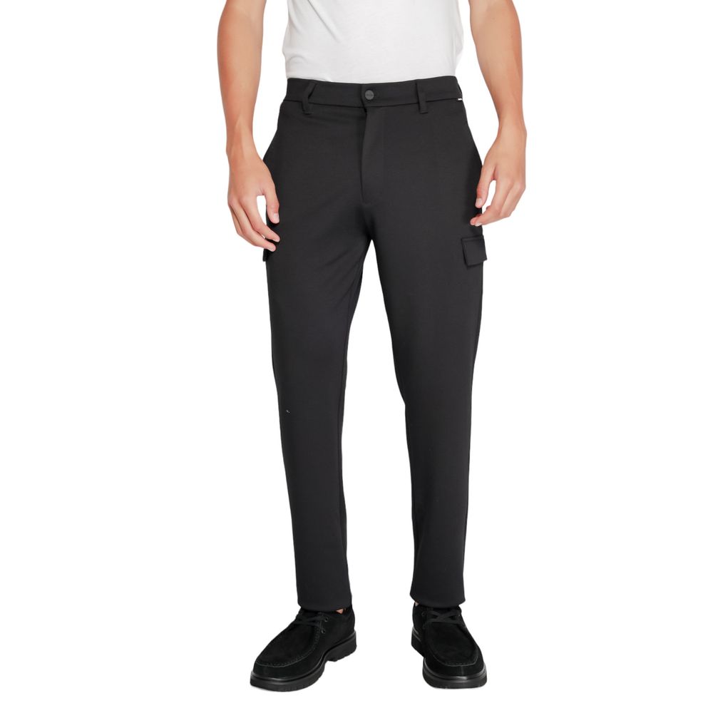 Calvin Klein Schwarze Jogginghose aus recyceltem Polyester Workout-Hose
