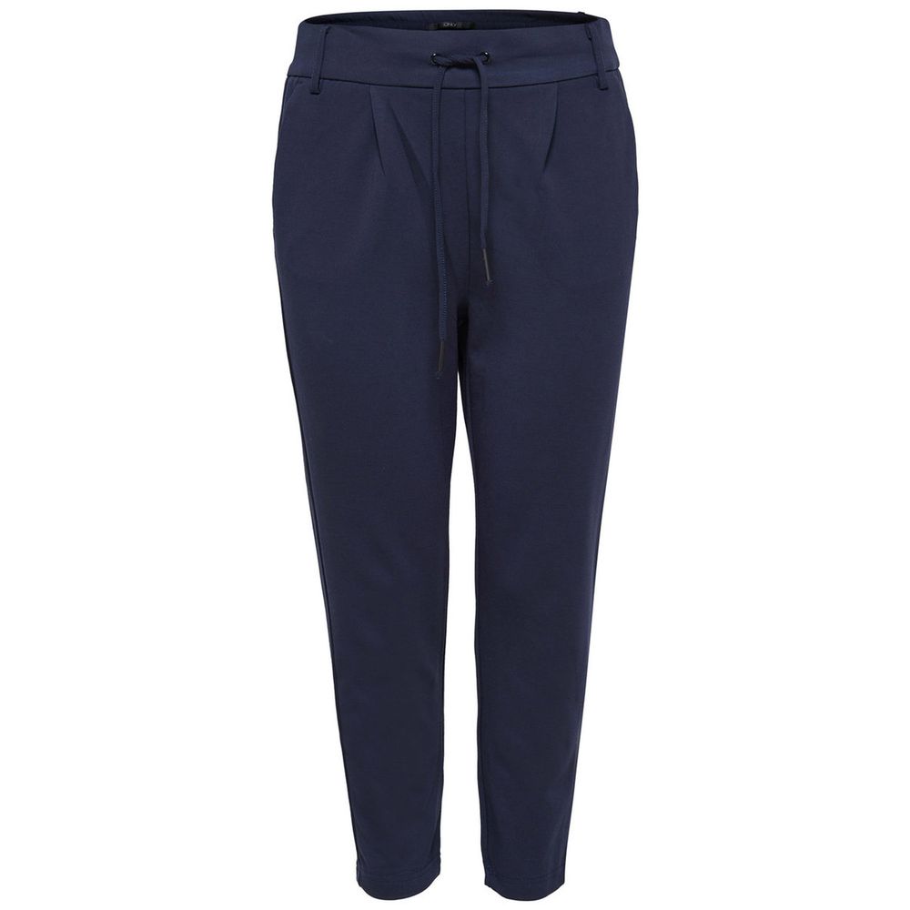 Only Blaue Viskose-Hose
