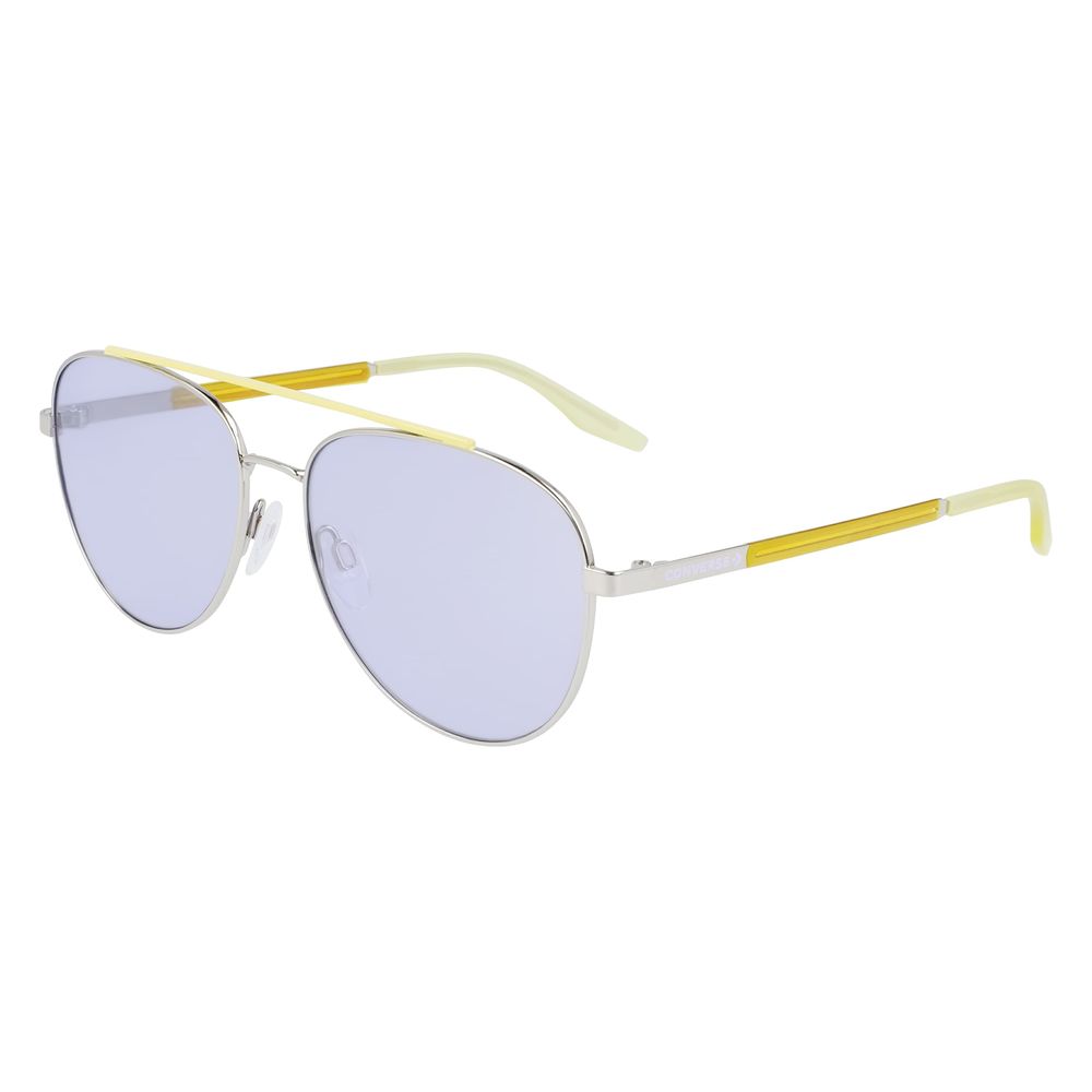Converse Silberne Metall-Sonnenbrille