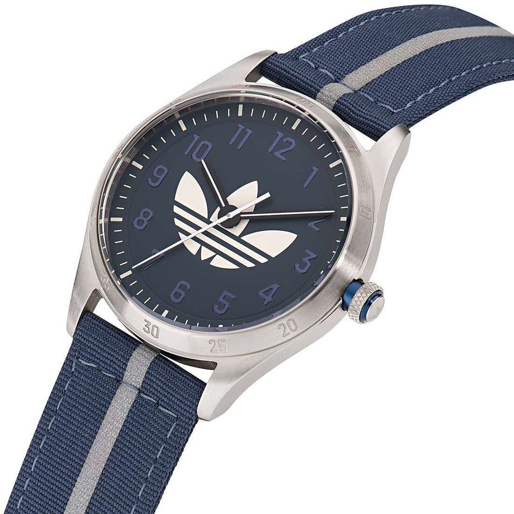 Adidas Blaue Stoffuhr – Bild 3
