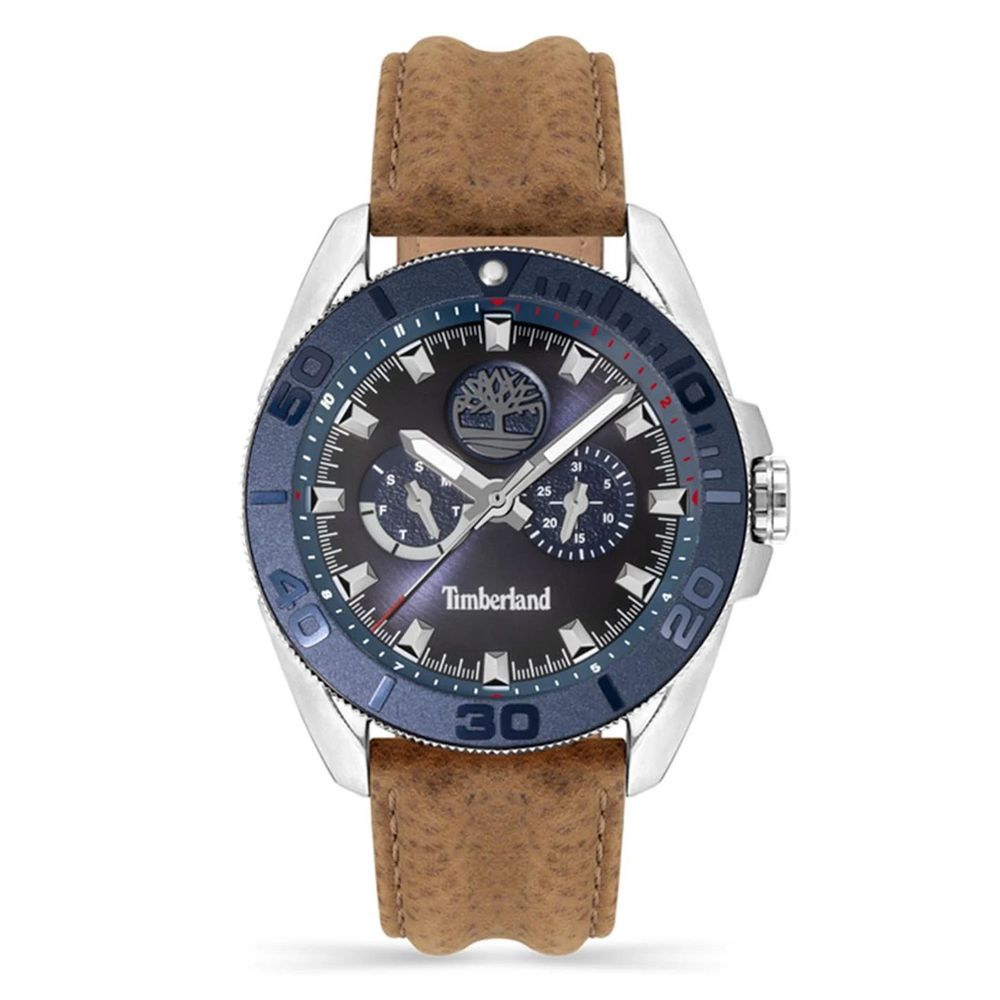 Timberland Braune Lederuhr