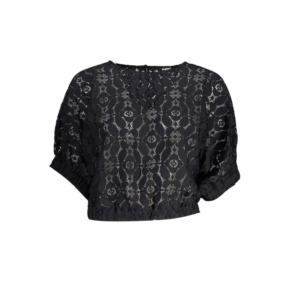 Desigual Schwarze Polyester-Oberteile &amp