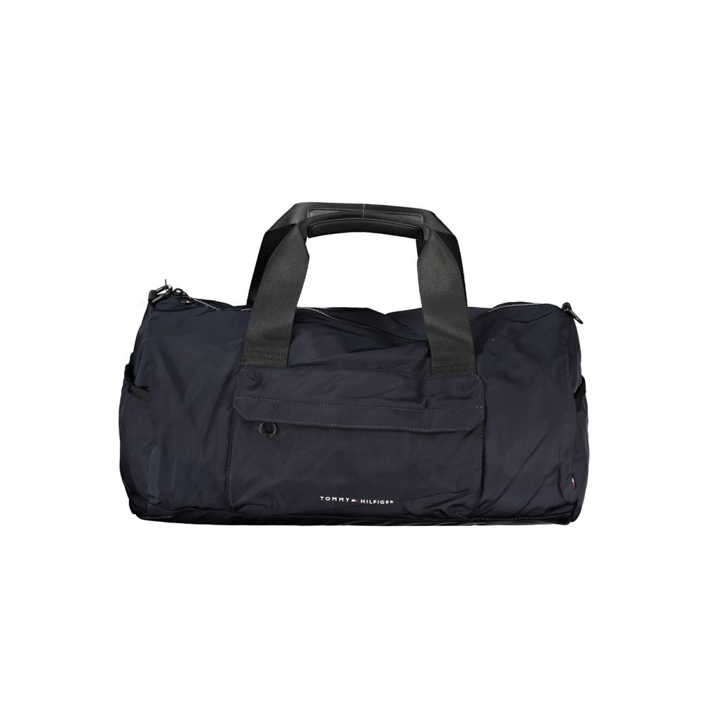 Tommy Hilfiger Blaue Polyester Handtasche