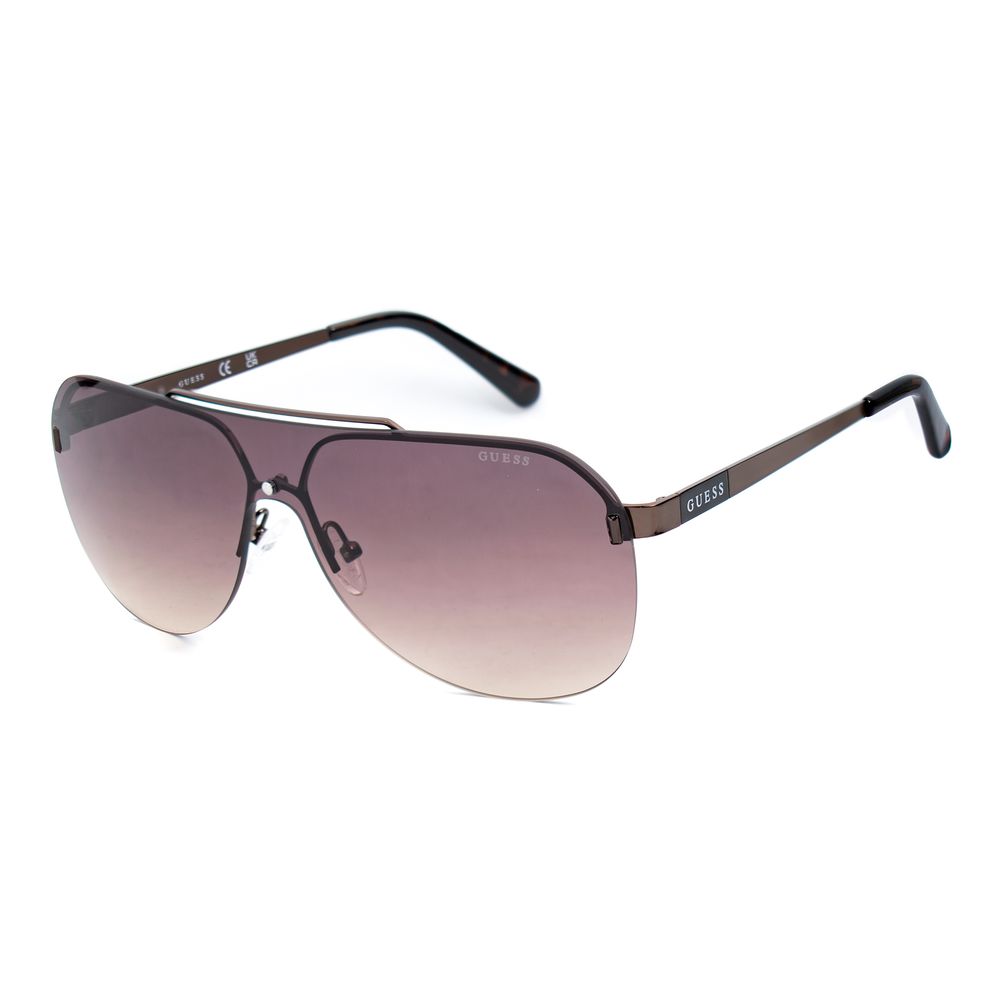 Guess Metall-Sonnenbrille in Braun