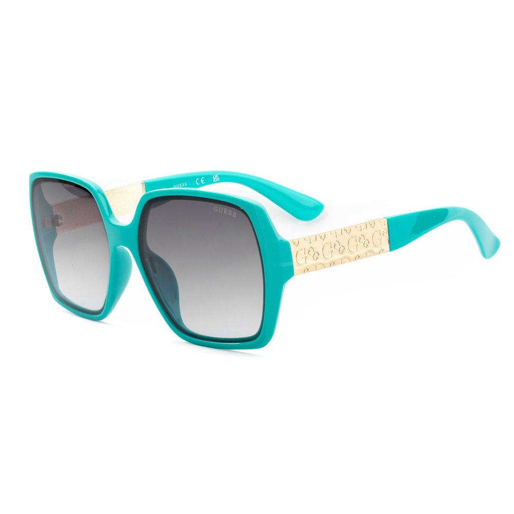 Guess Sonnenbrille mit grünem Gestell