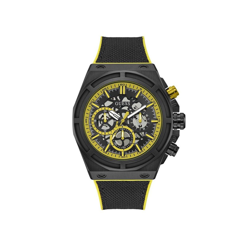 Guess Schwarze Synthetik Sportuhr