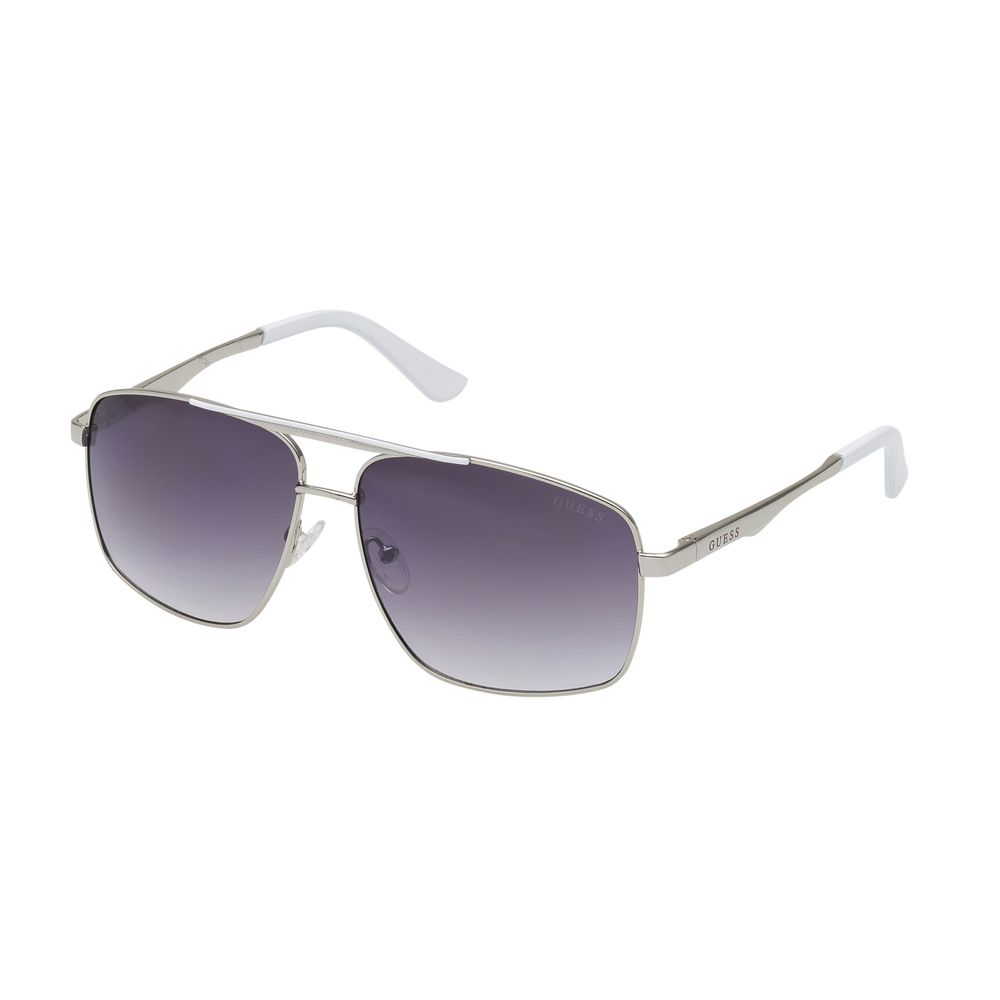 Guess Metall-Sonnenbrille in Grau