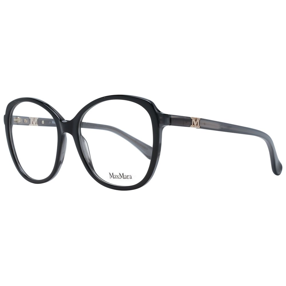 Max Mara Schwarze Kunststoff-Brille (Rahmen)