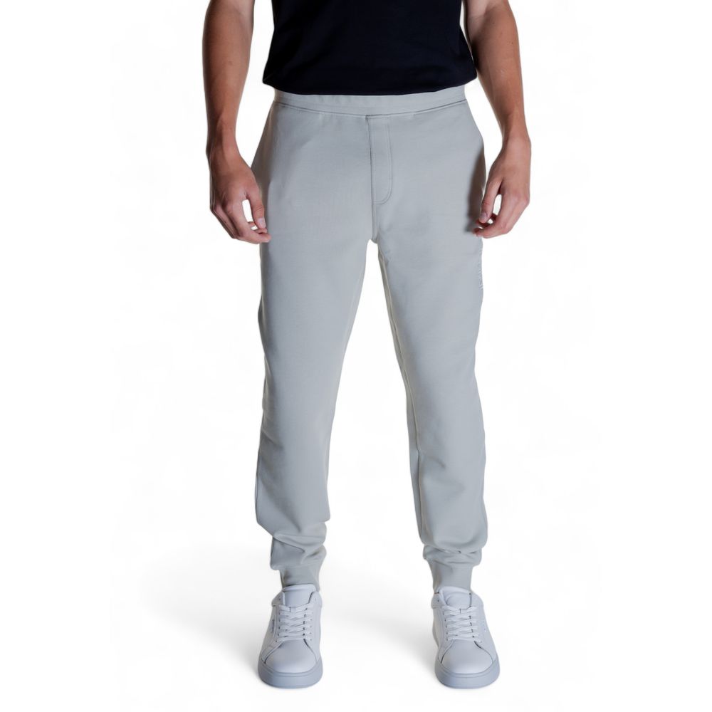 Calvin Klein Graue Baumwoll-Jogger Workout-Hose