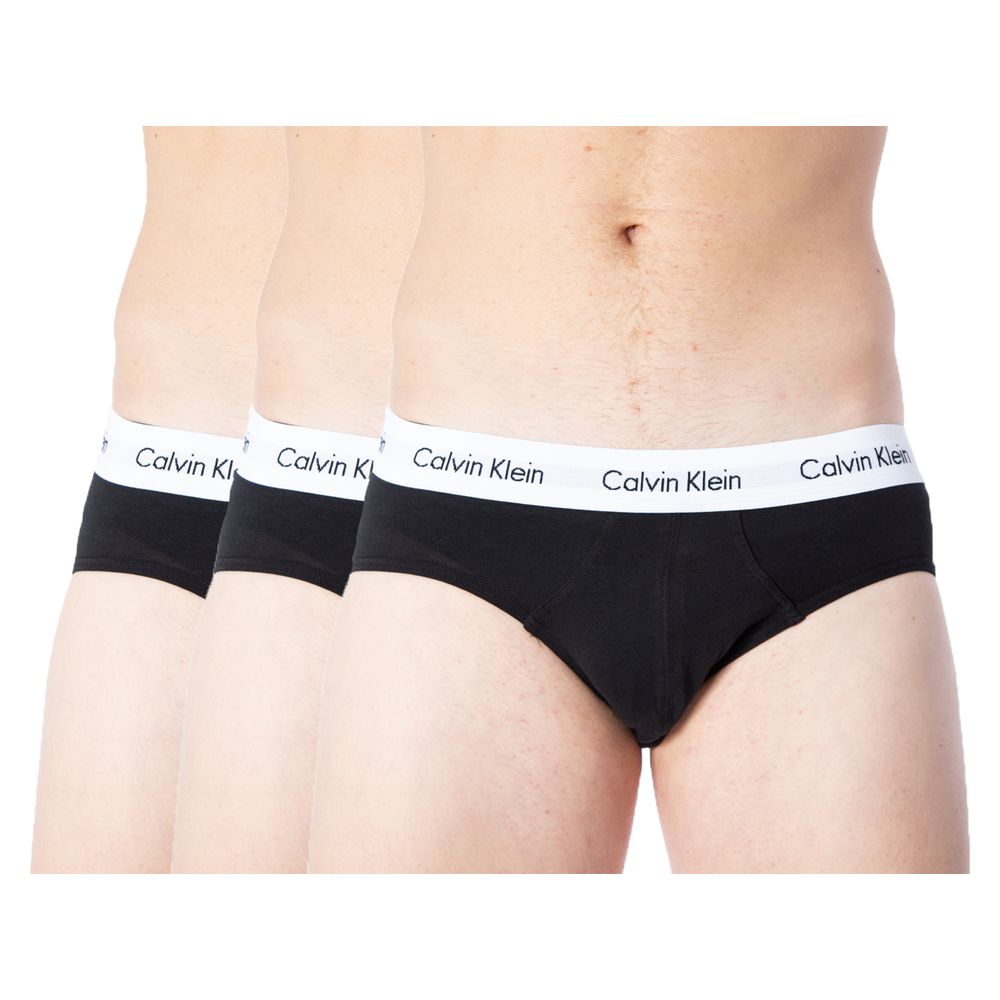 Calvin Klein Underwear Schwarze BaumwollunterwÀsche