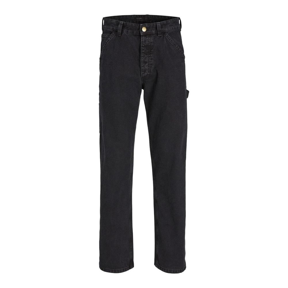 Jack Jones Schwarze Cotton Relaxed Fit Jeans