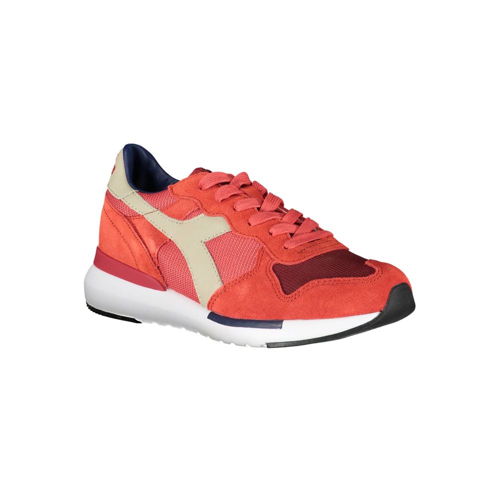Diadora Rote Leder Damen Sneaker – Bild 2
