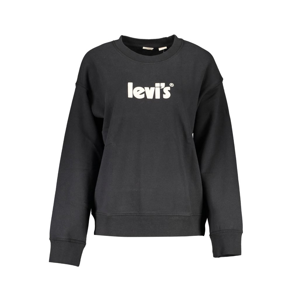 Levi's Schwarzer Baumwollpullover für Frauen