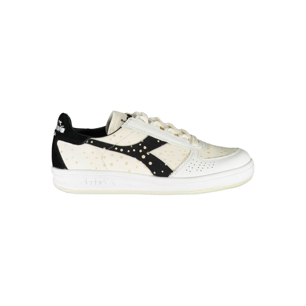 Diadora Weißes Leder Damen Sneaker