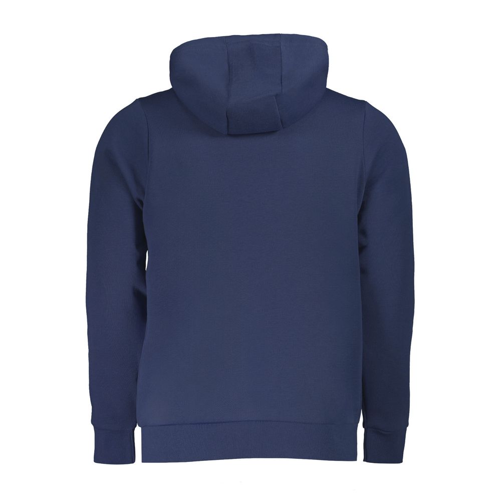 Norway 1963 Blauer Baumwoll-Hoodie für Männer – Bild 2