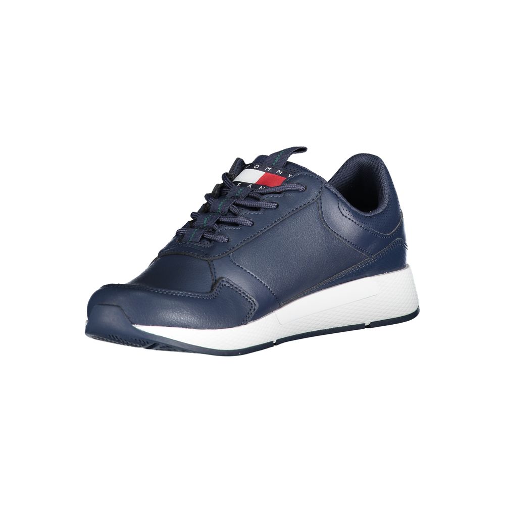 Tommy Hilfiger Blaue Polyethylen Herren Sneaker – Bild 3