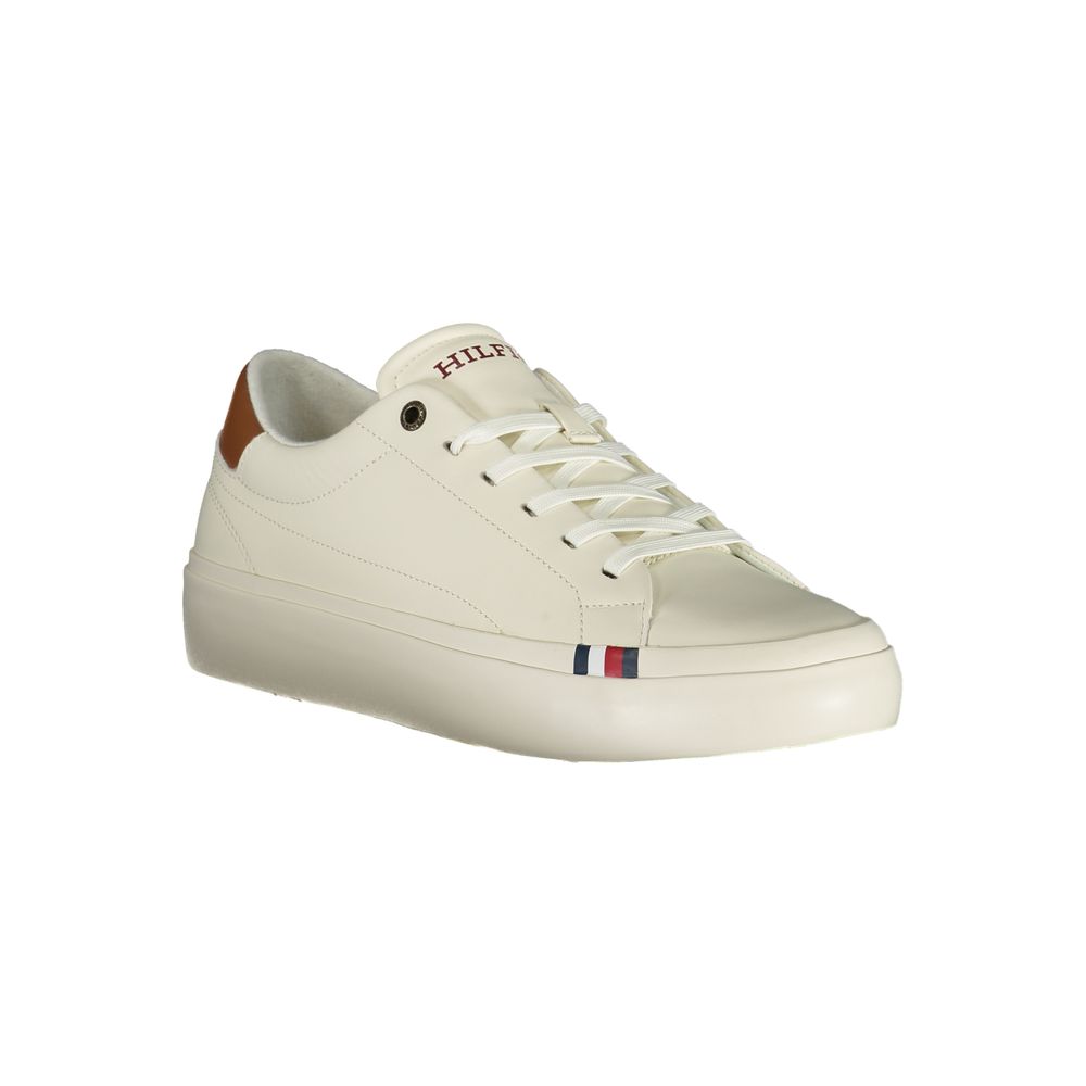 Tommy Hilfiger Weißes Polyethylen Herren Sneaker – Bild 2