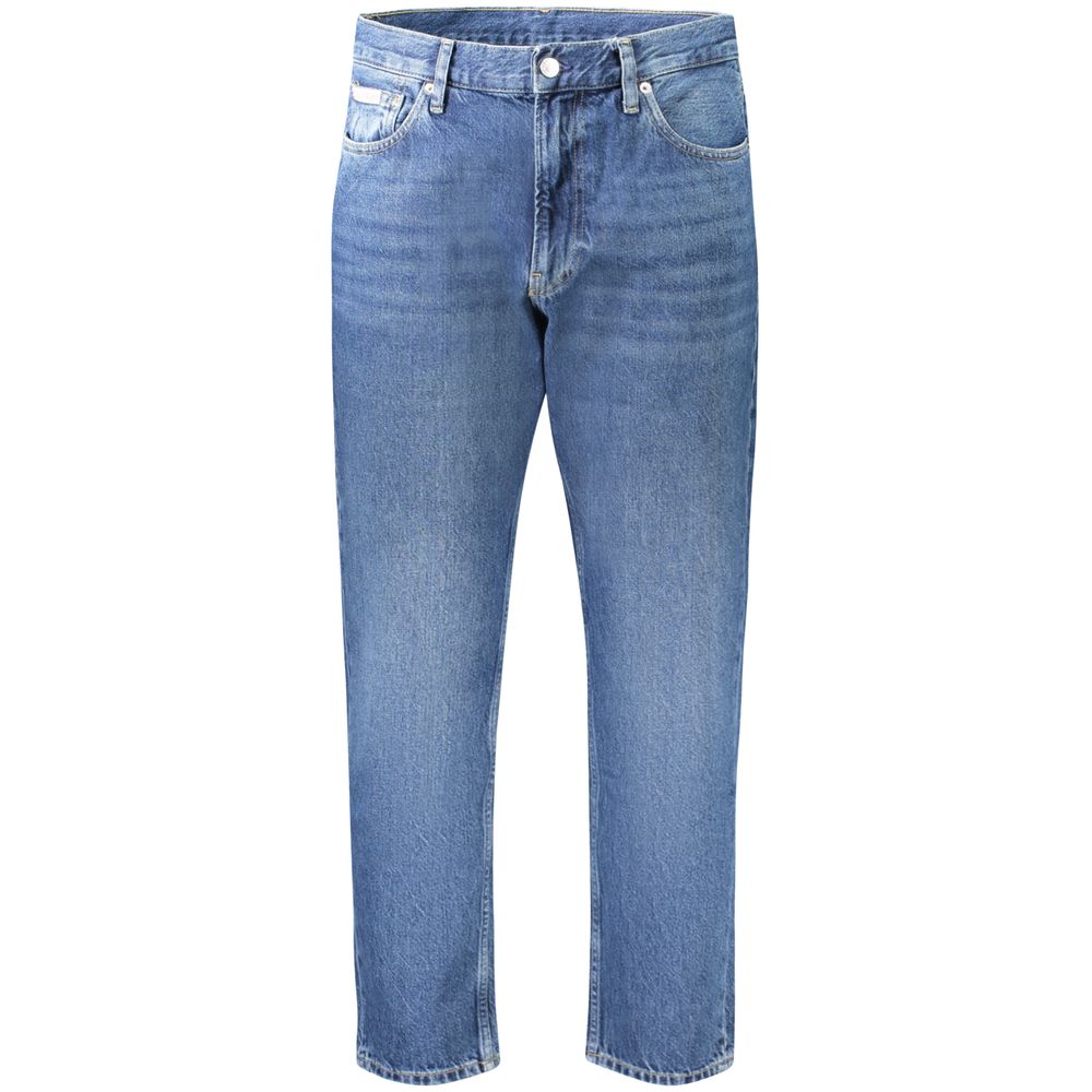 Calvin Klein Blaue Baumwolle Männer Jeans