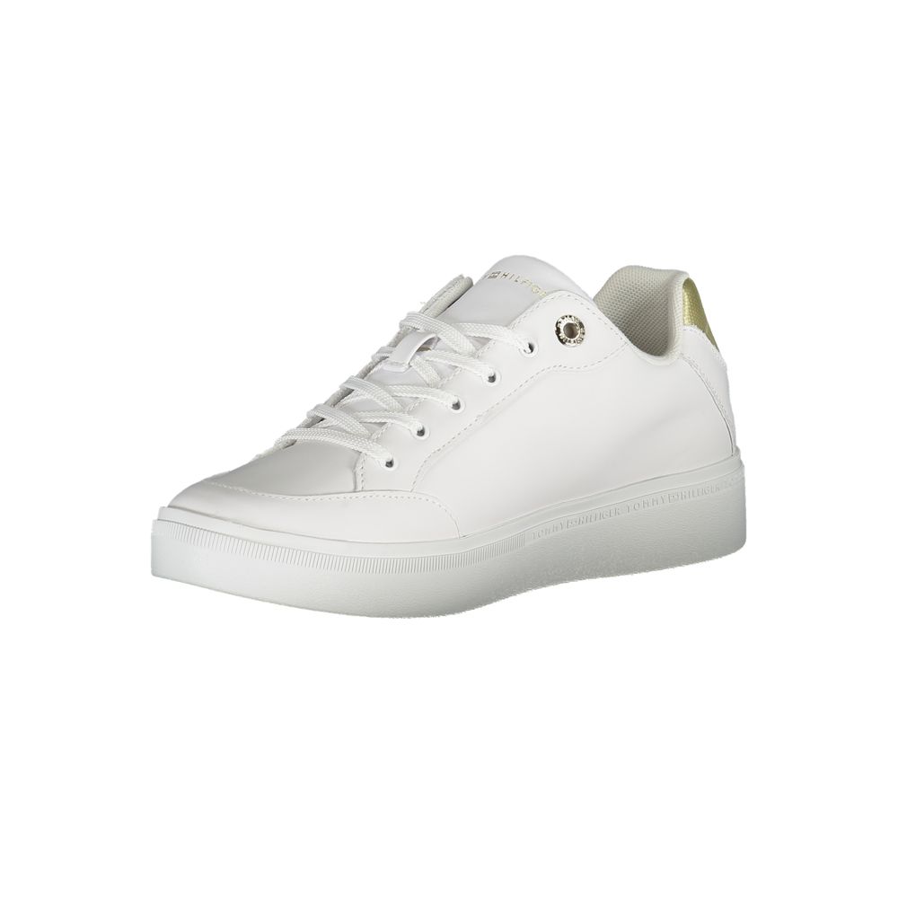 Tommy Hilfiger Weißes Leder Damen Sneaker – Bild 3