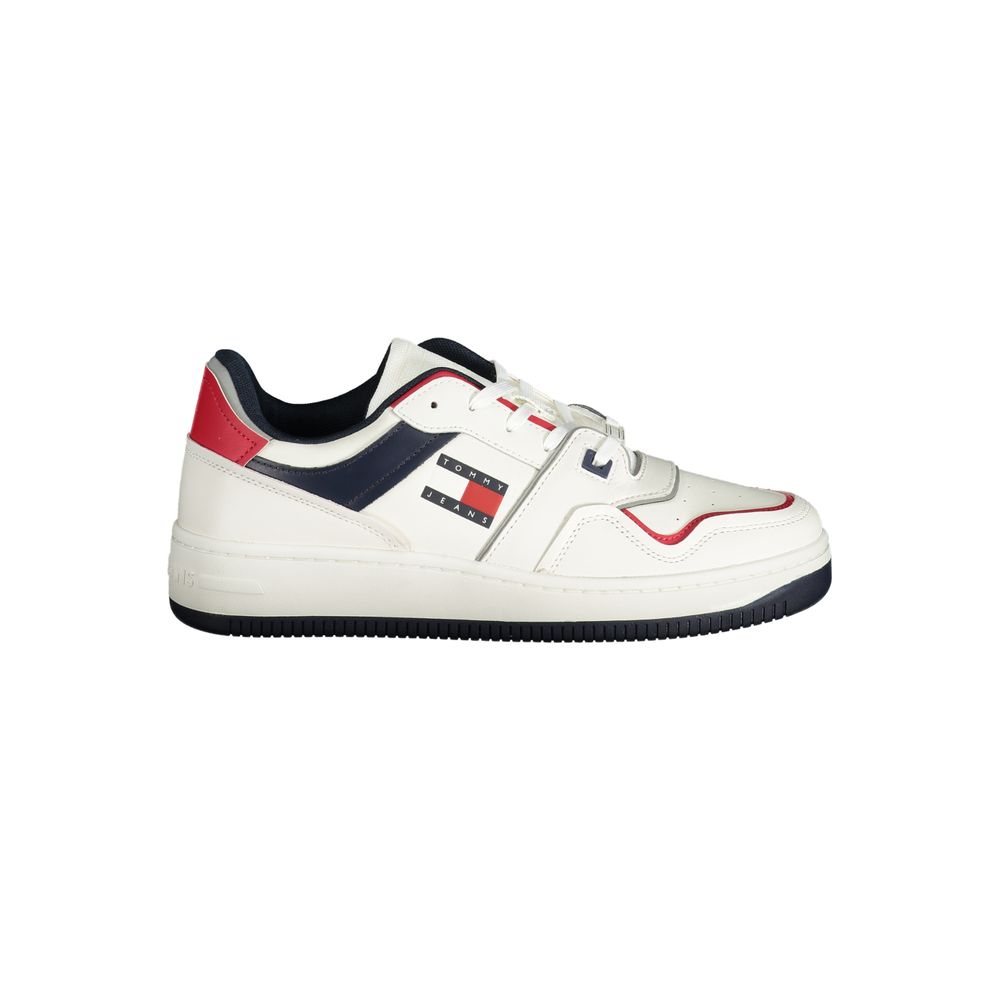Tommy Hilfiger WeiĂes Leder Herren Sneaker