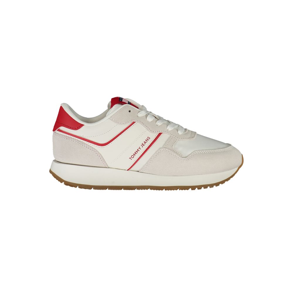 Tommy Hilfiger Rote Leder Damen Sneaker