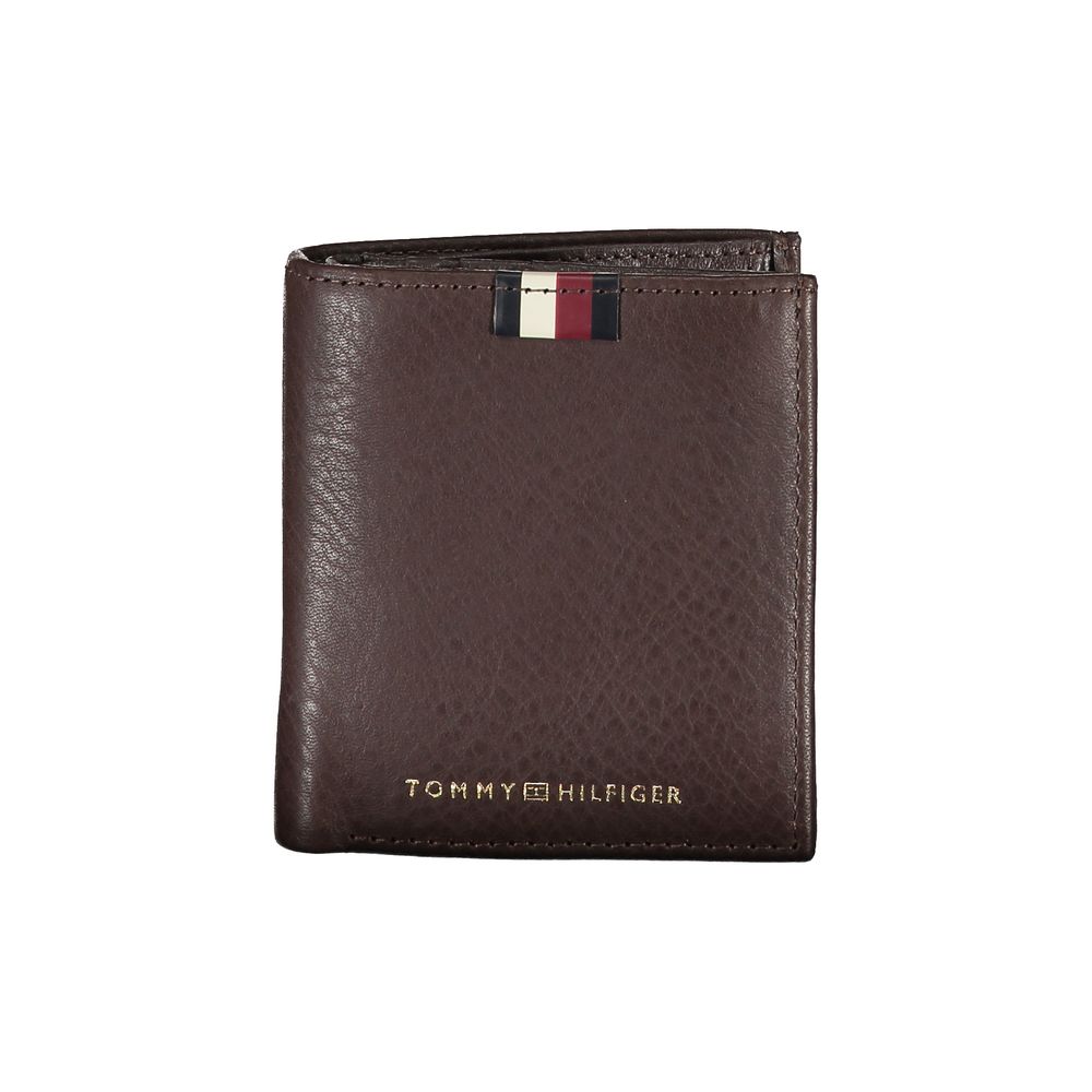 Tommy Hilfiger Braunes Leder Portemonnaie