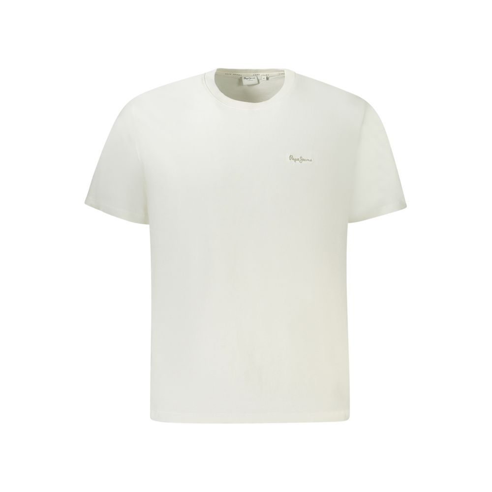 Pepe Jeans Baumwoll-T-Shirt in Weiß
