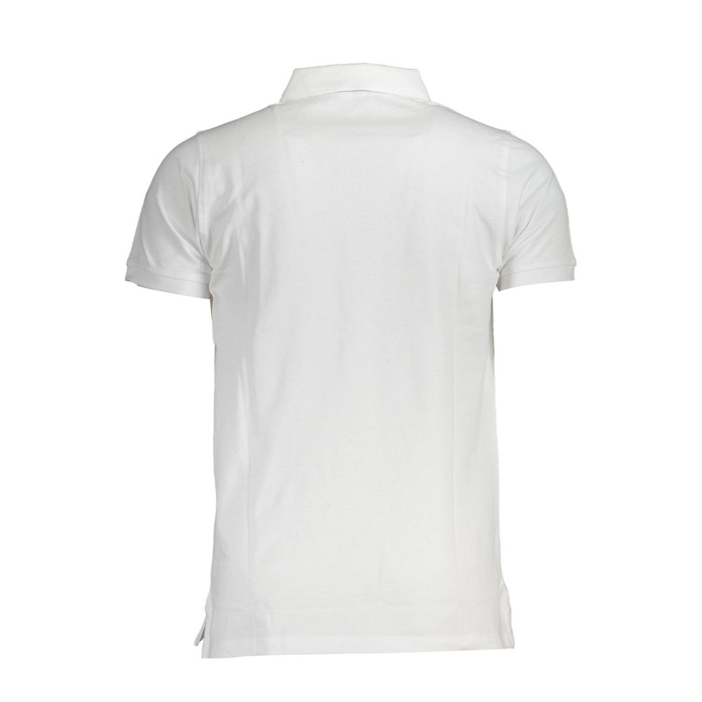 Norway 1963 Weißes Baumwoll-Poloshirt für Männer – Bild 2