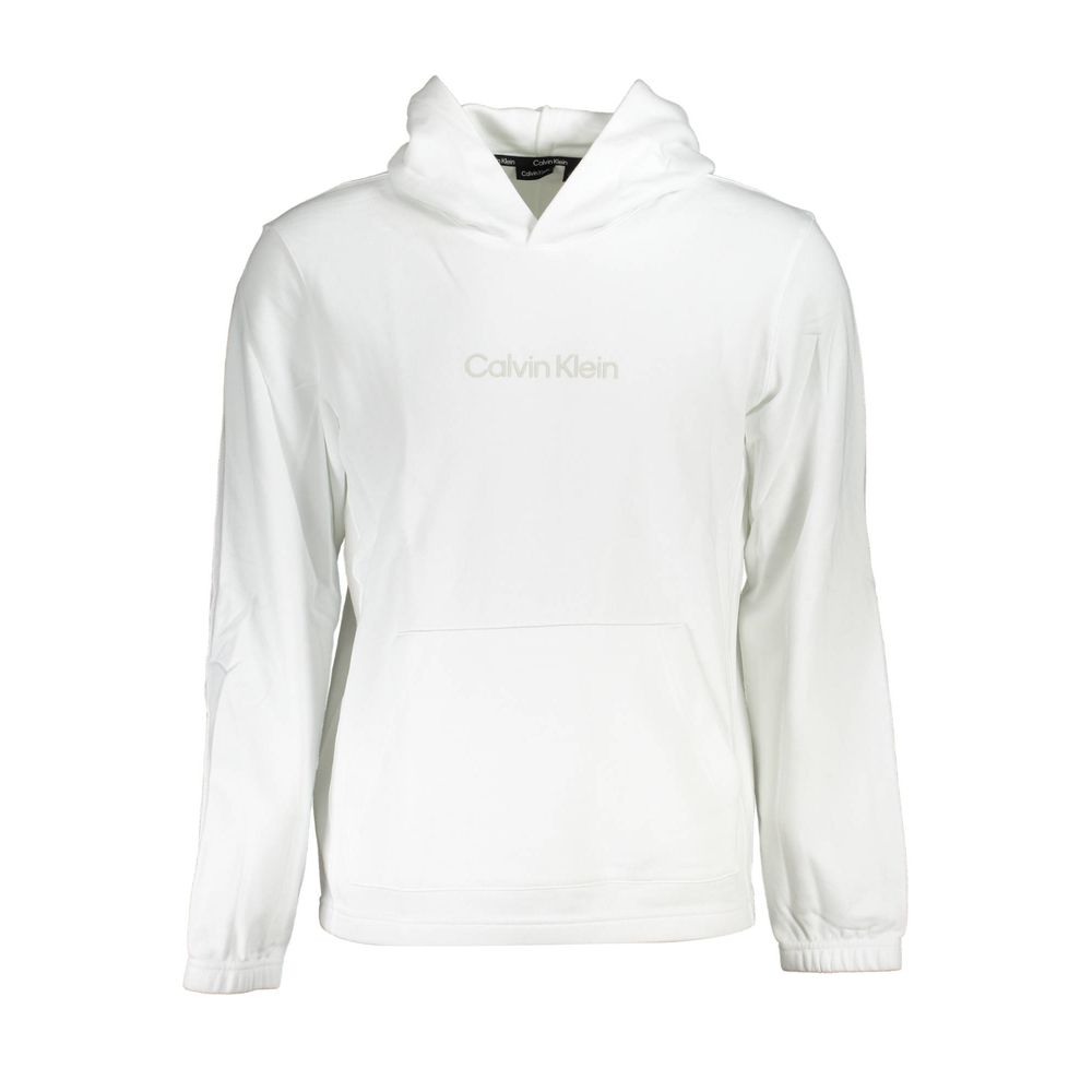 Calvin Klein Weißer Baumwollpullover