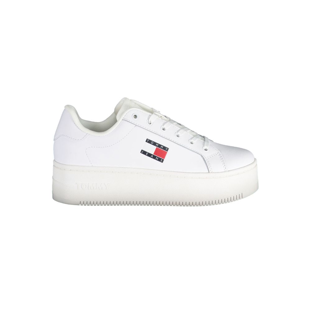 Tommy Hilfiger Sneaker aus weißem Polyester