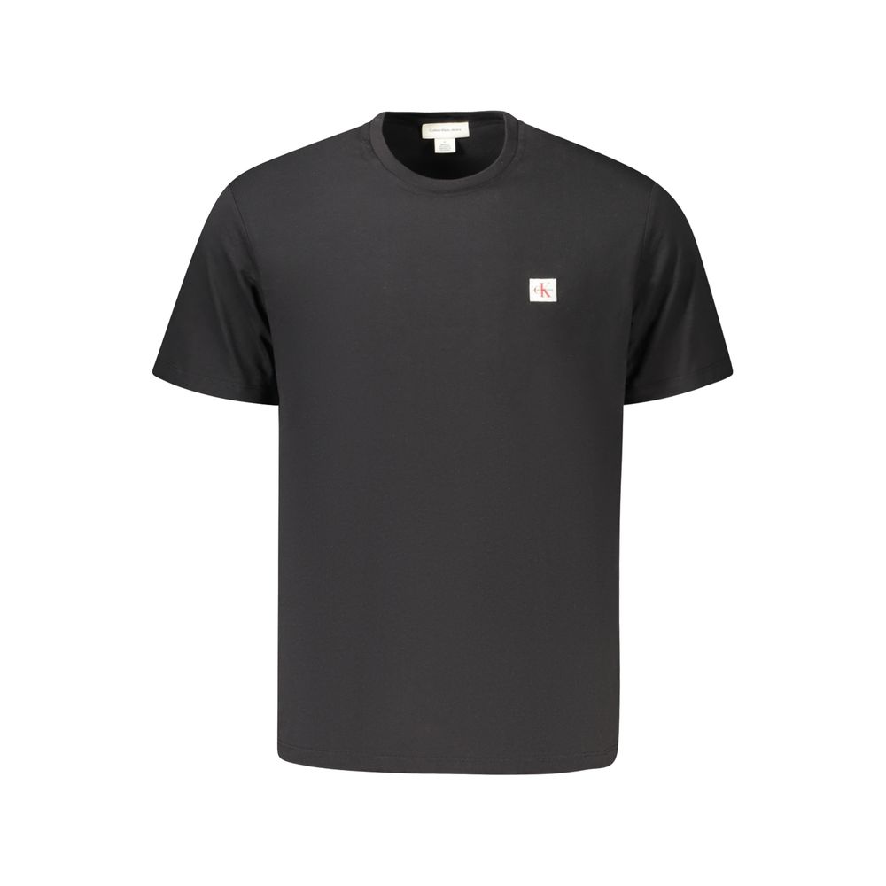Calvin Klein Schwarzes T-Shirt aus Baumwolle