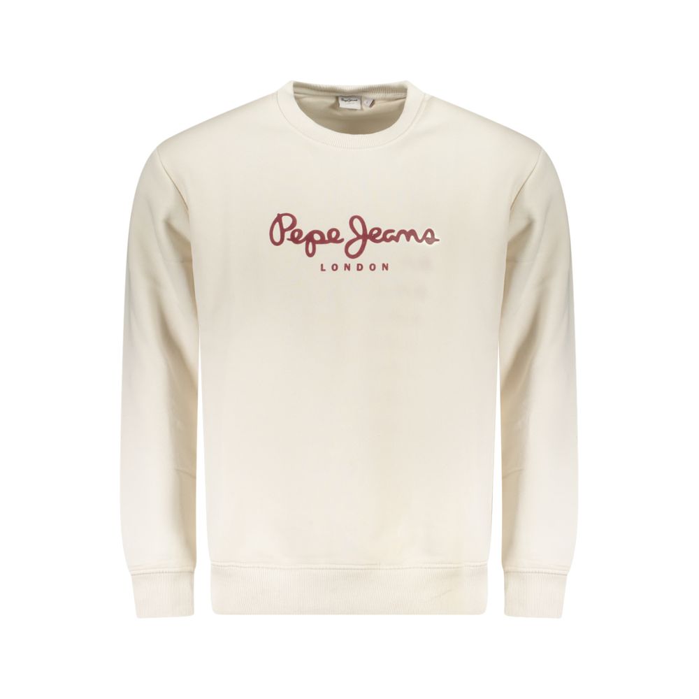 Pepe Jeans Weißer Baumwollpullover für Männer