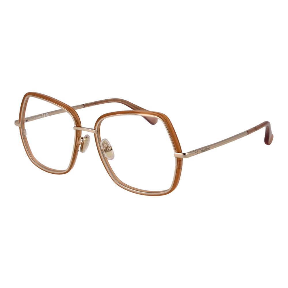 Max Mara Goldene Metallbrille (Gestell)