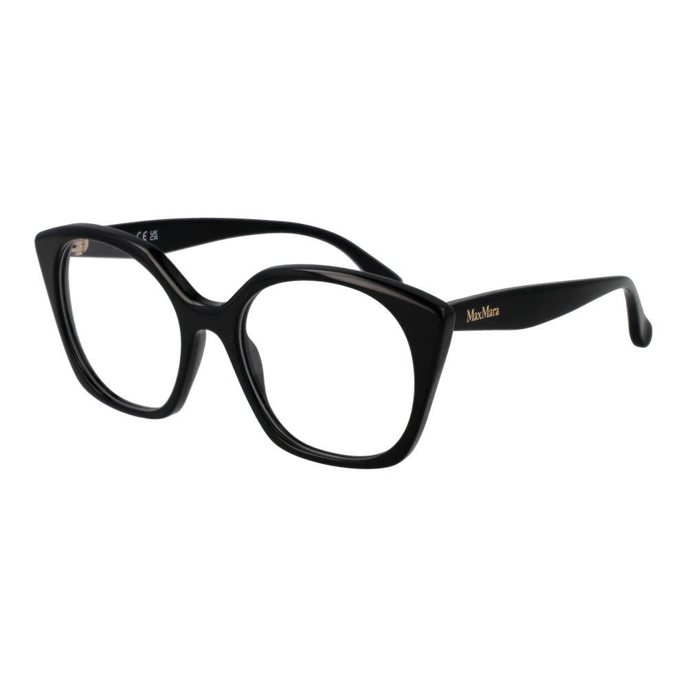 Max Mara Schwarze Brille mit Acetat-Gestell