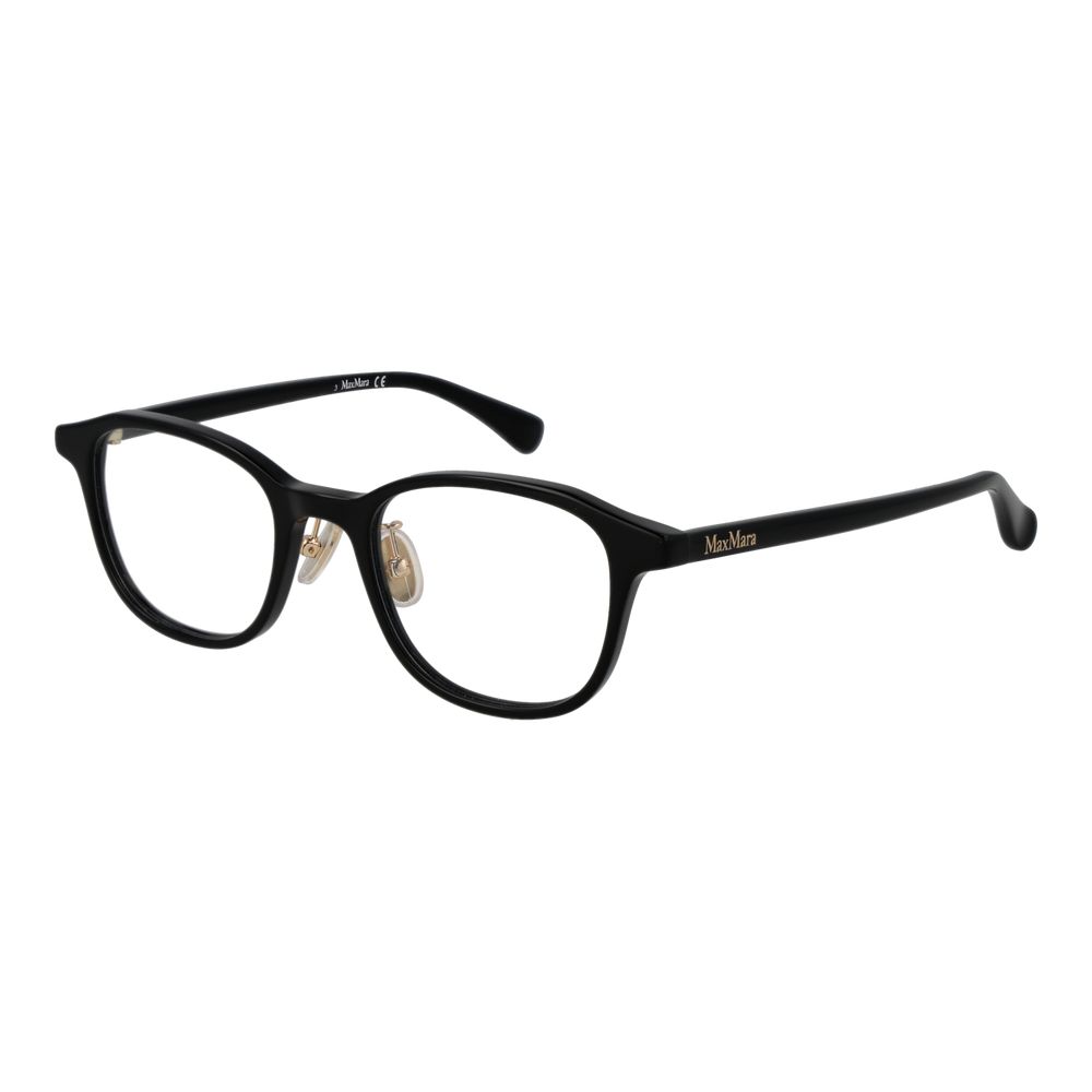 Max Mara Schwarze Acetat-Brille (Gestell)