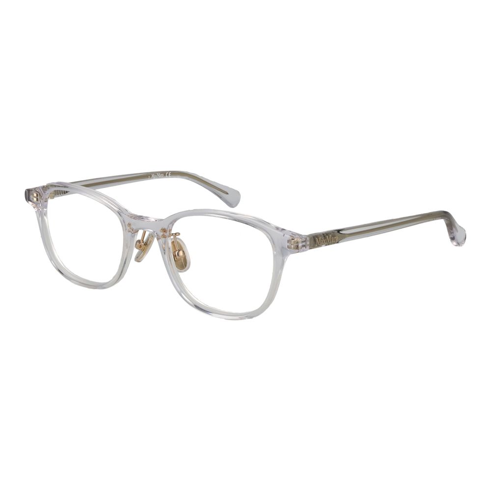 Max Mara Transparente Brillengestelle aus Acetat