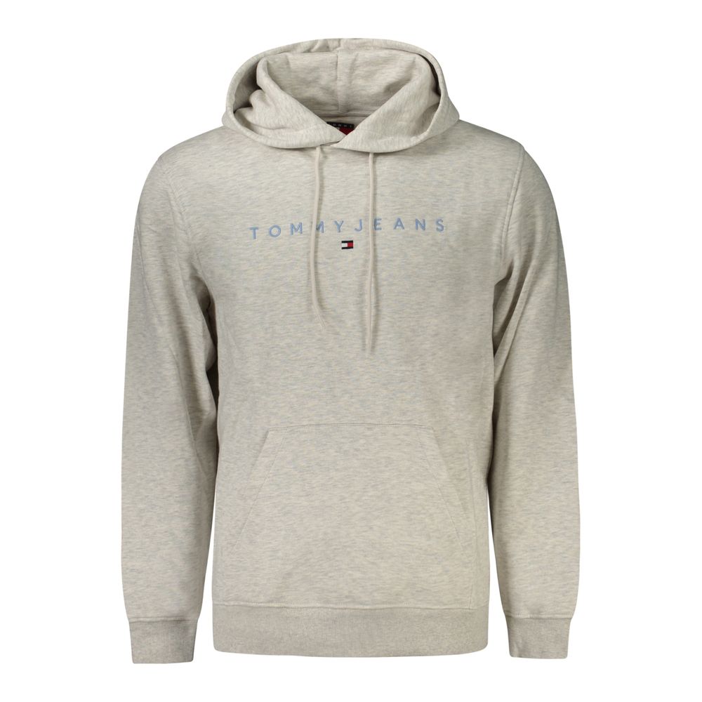 Tommy Hilfiger Grauer Baumwoll-Hoodie für Männer