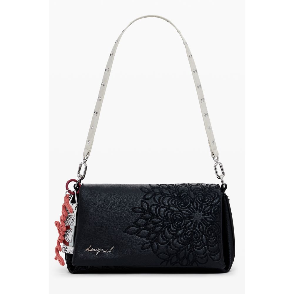 Desigual Schwarz Polyethylen Frauen Handtasche