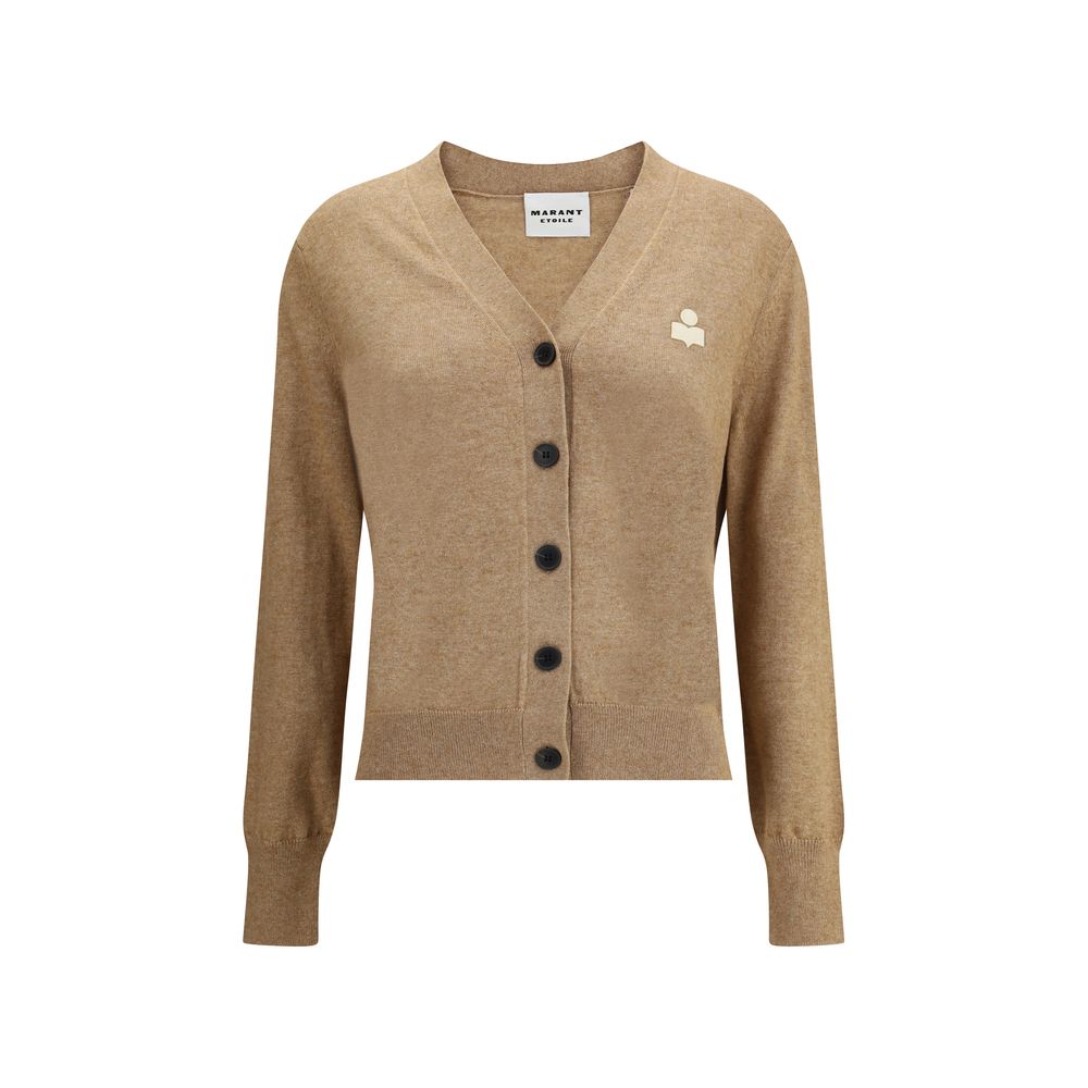 Marant Etoile Beiger Baumwoll-Cardigan