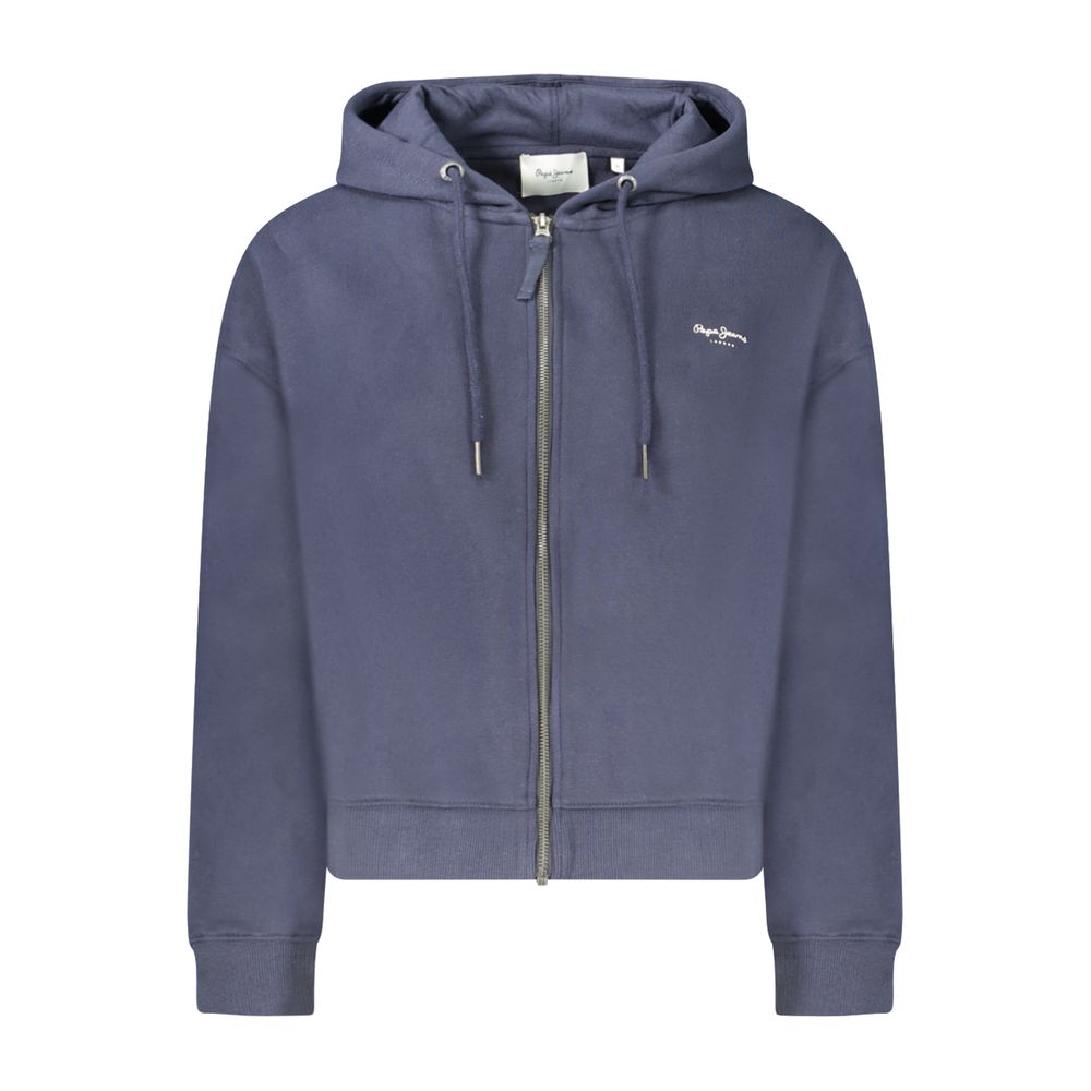 Pepe Jeans Blauer Baumwollpullover für Frauen
