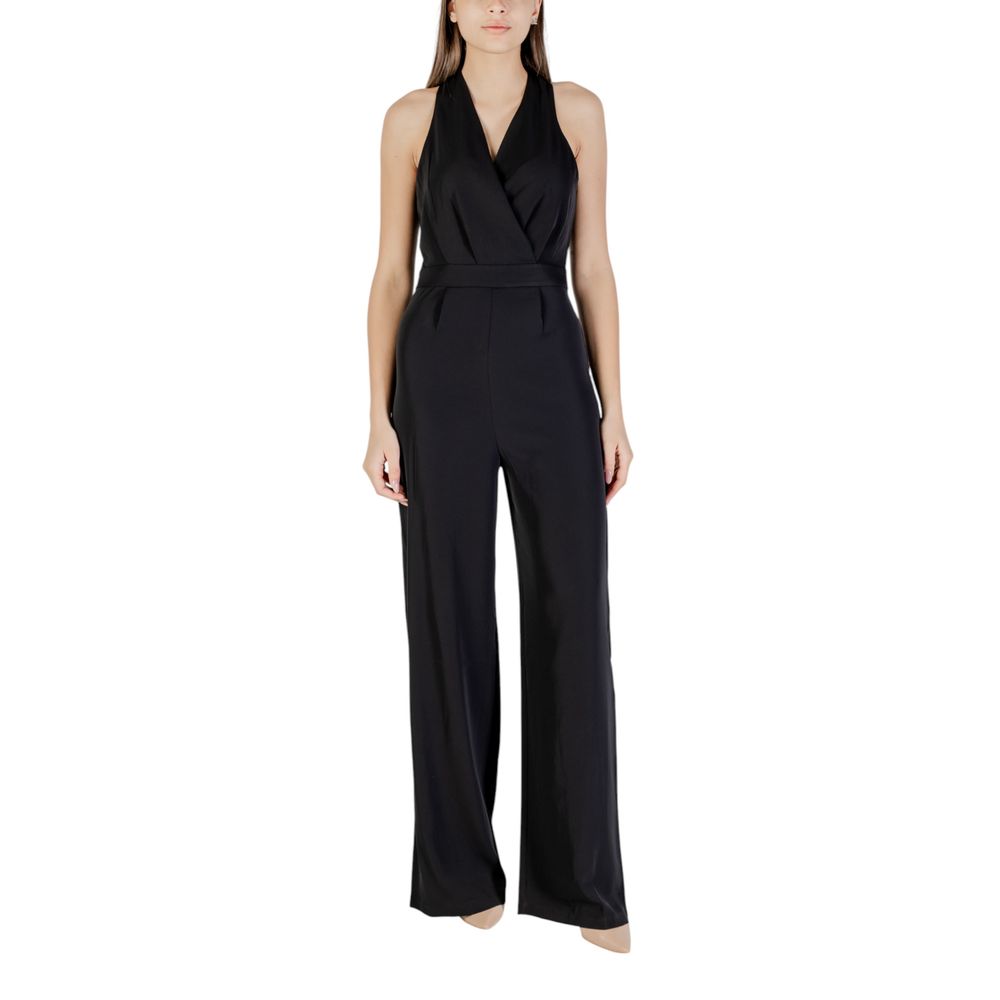 Only Schwarzer Jumpsuit aus recyceltem Polyester